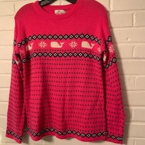 Vineyard Vines Pink knit sweater